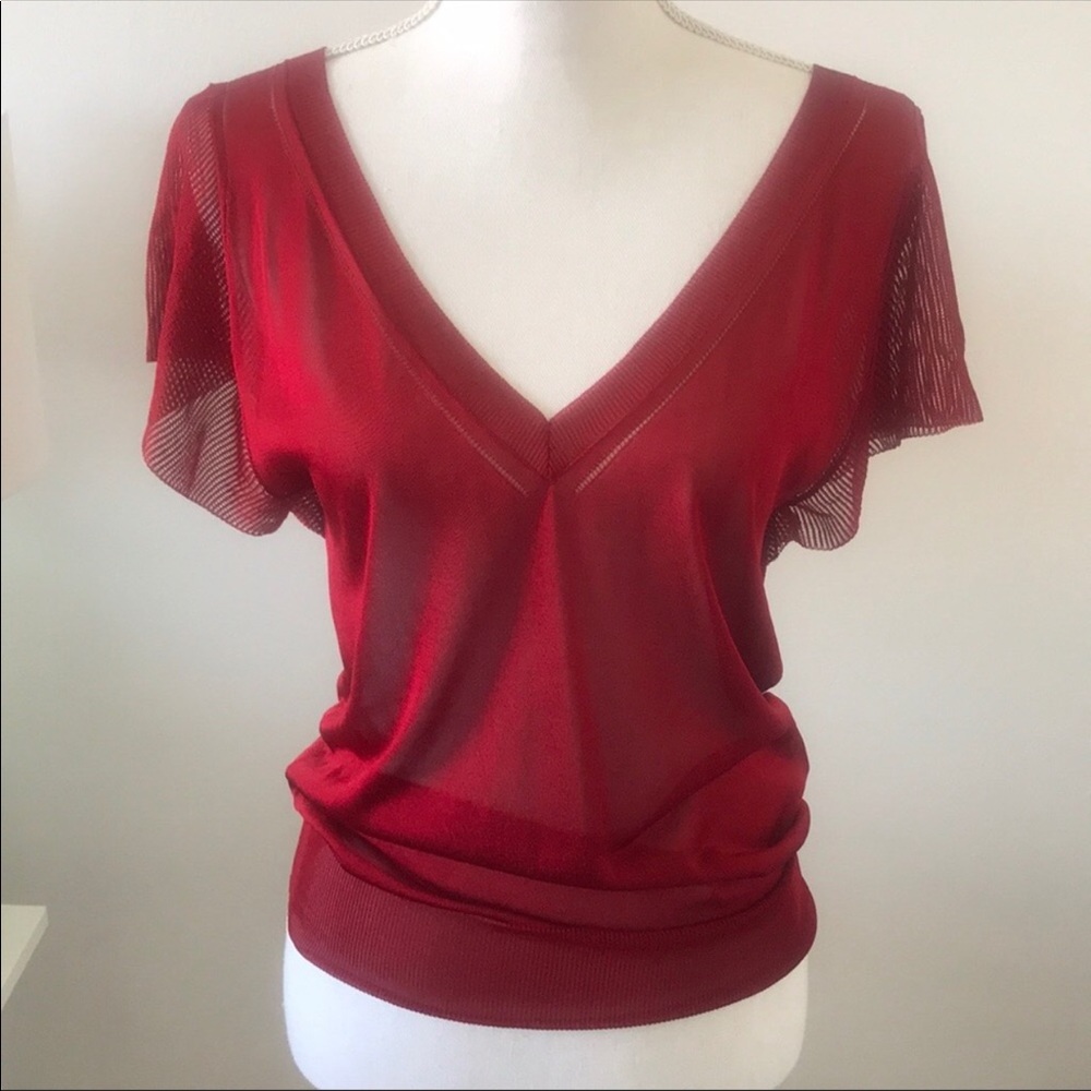 Dolce & Gabbana ivory sheer top- only the ivory color